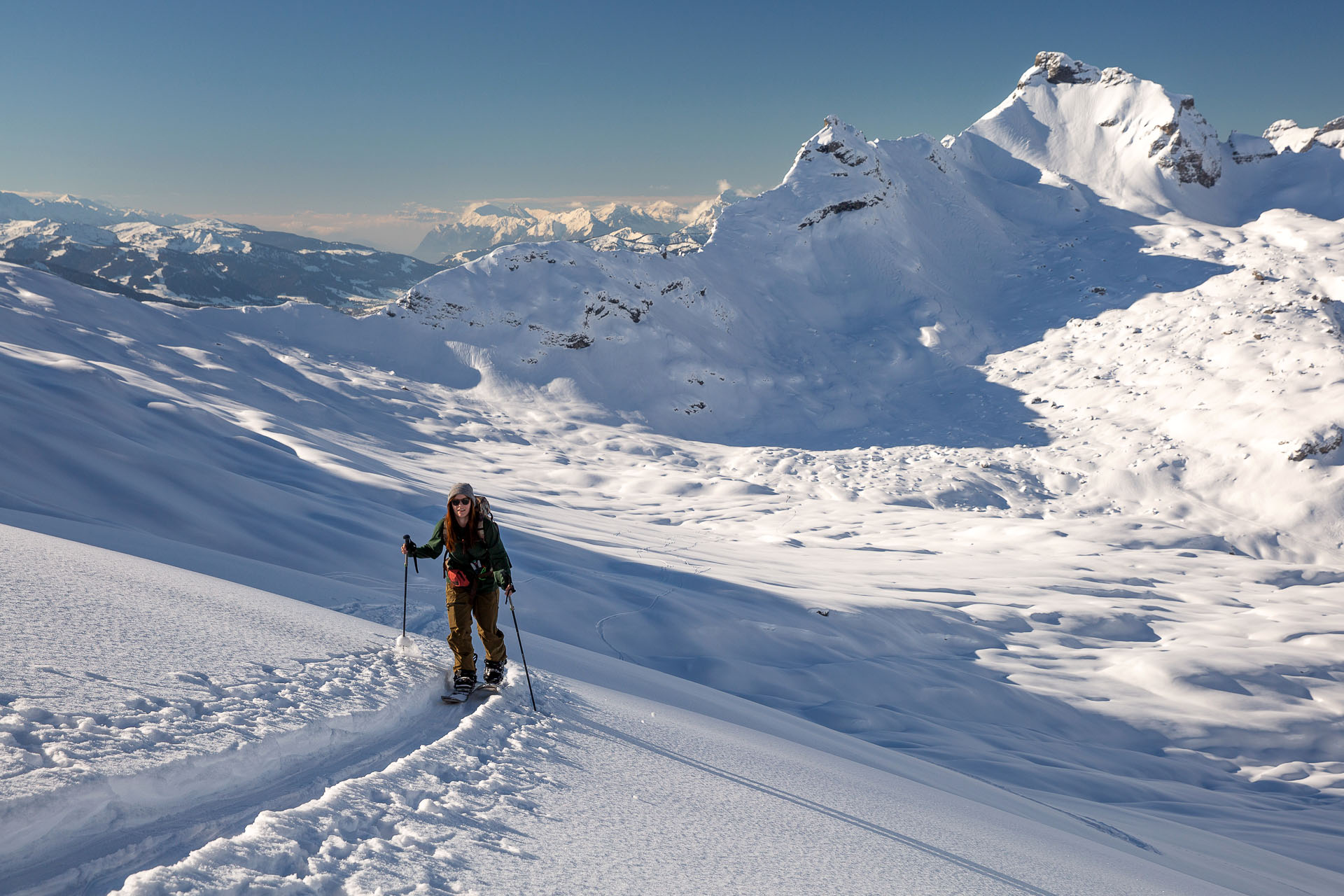 guide splitboard à Courchevel 1850