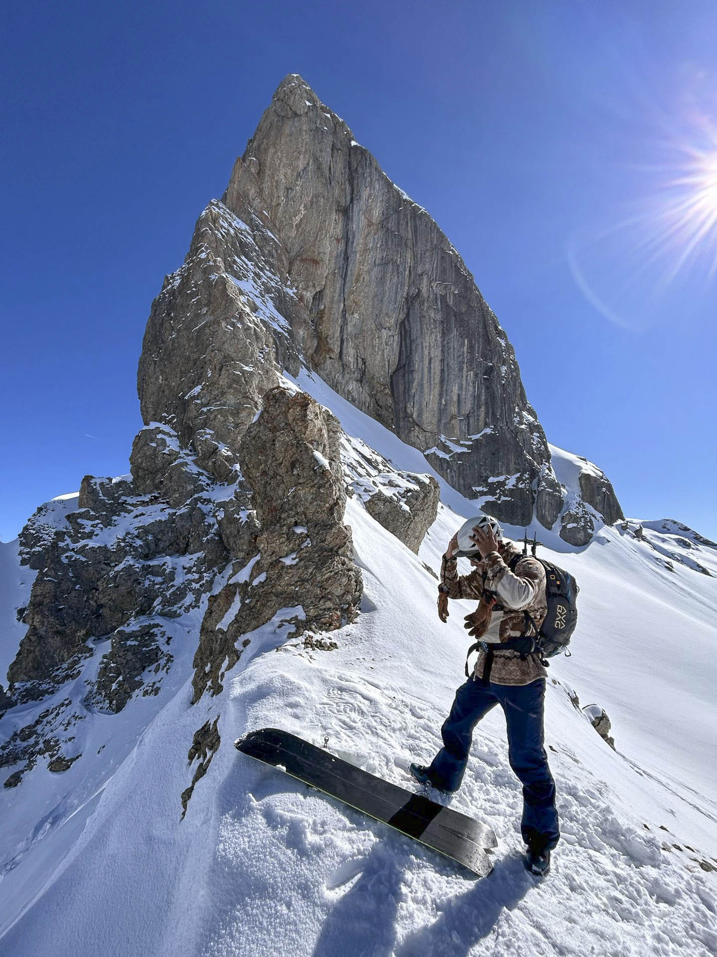 moniteur de snowboard privé à courchevel 1850