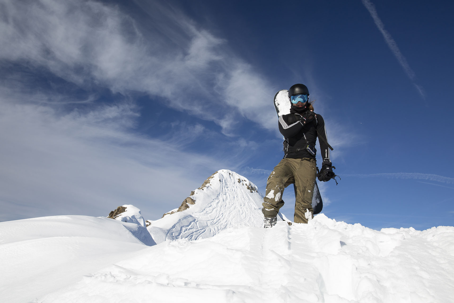 moniteur de snowboard privé à Courchevel 1850