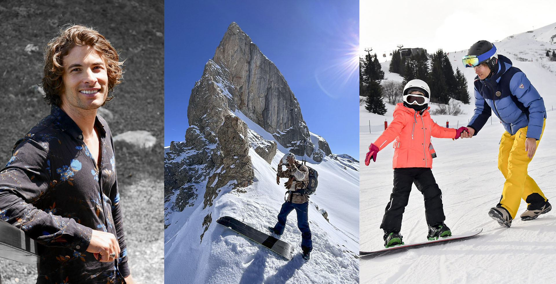 moniteur de snowboard privé à Courchevel 1850